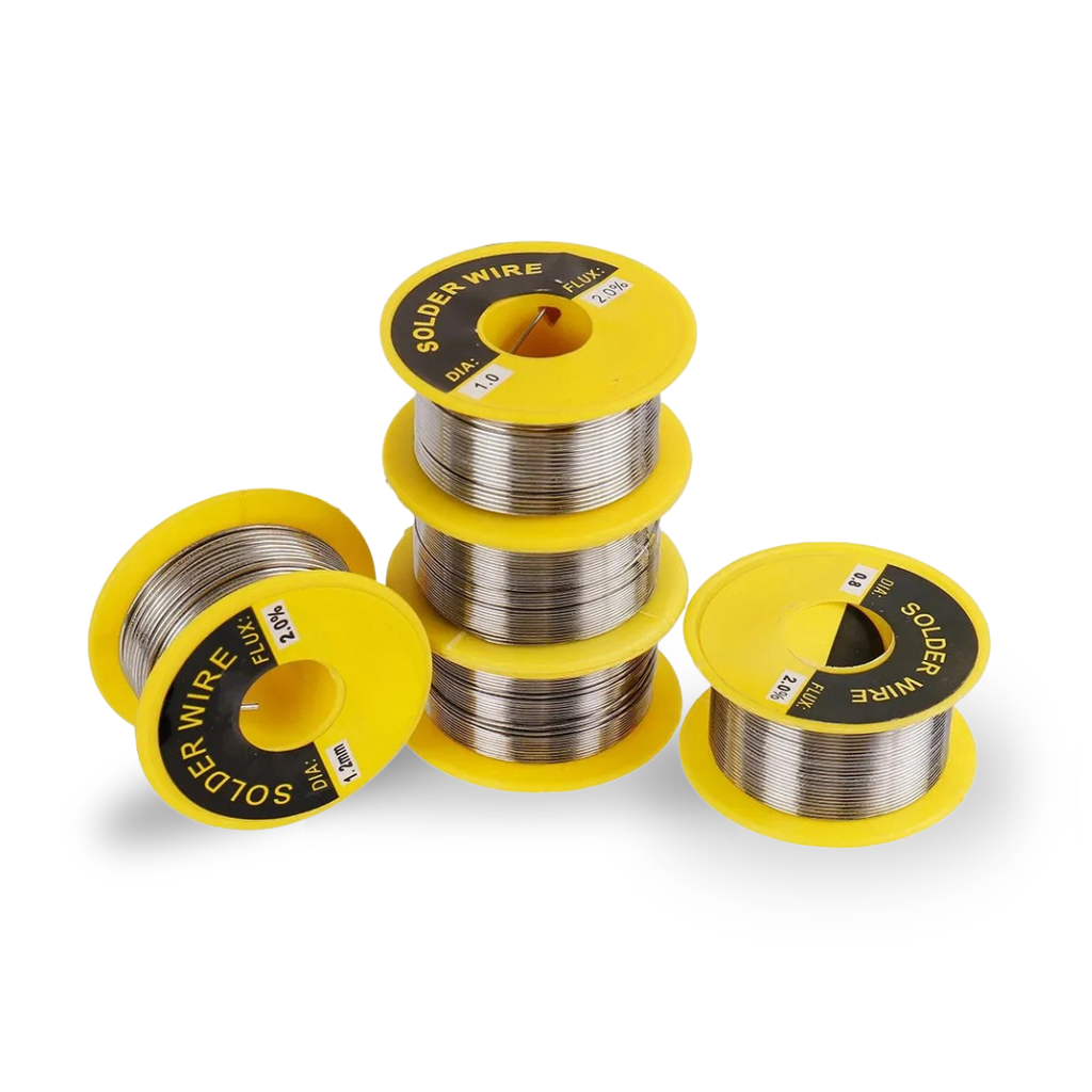 Fil à souder étain-plomb 60/40 avec âme décapante 50 g