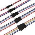 Connecteur JST SM LED 2 à 6 broches câble 22AWG