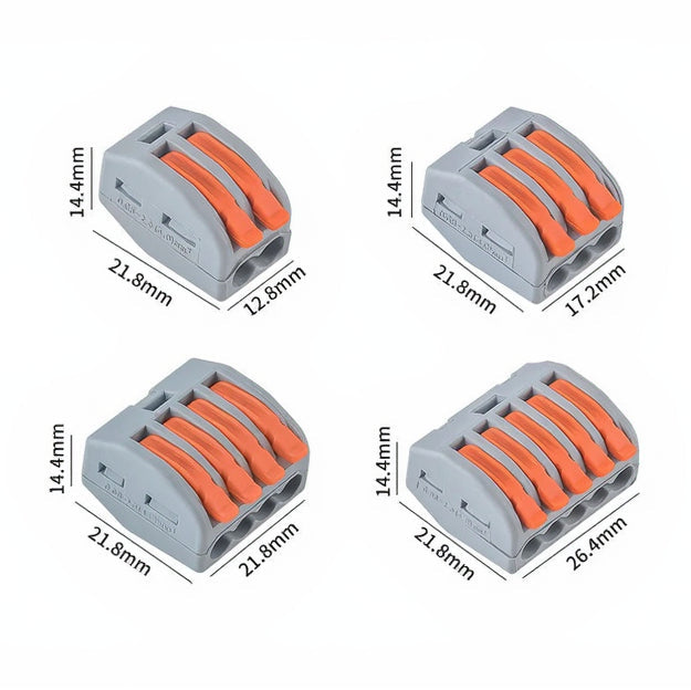Connecteur rapide à levier JINH CMK41 32A "Type Wago"