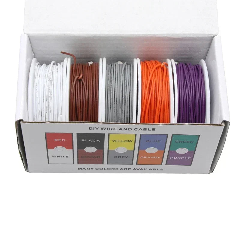 Câble électrique UL1007 cuivre étamé PVC 16 à 30 AWG