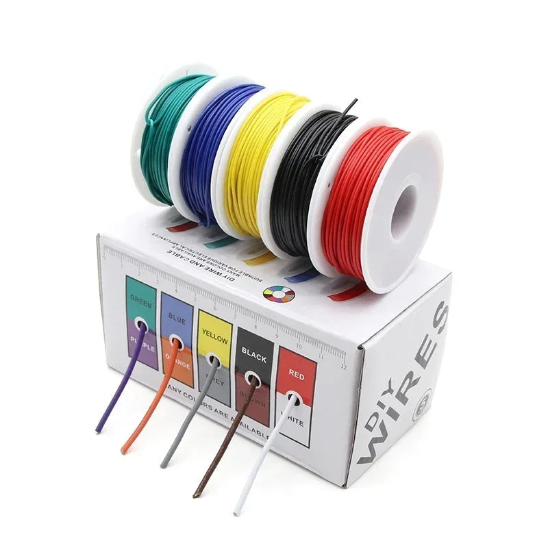 Câble électrique UL1007 cuivre étamé PVC 16 à 30 AWG