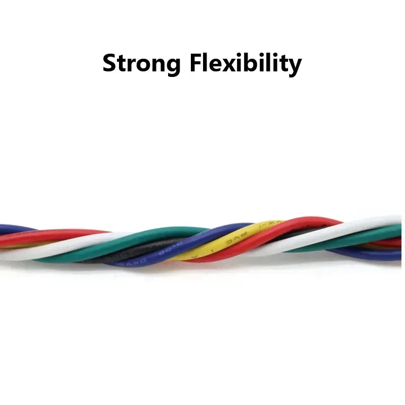 Câble électrique UL1007 cuivre étamé PVC 16 à 30 AWG