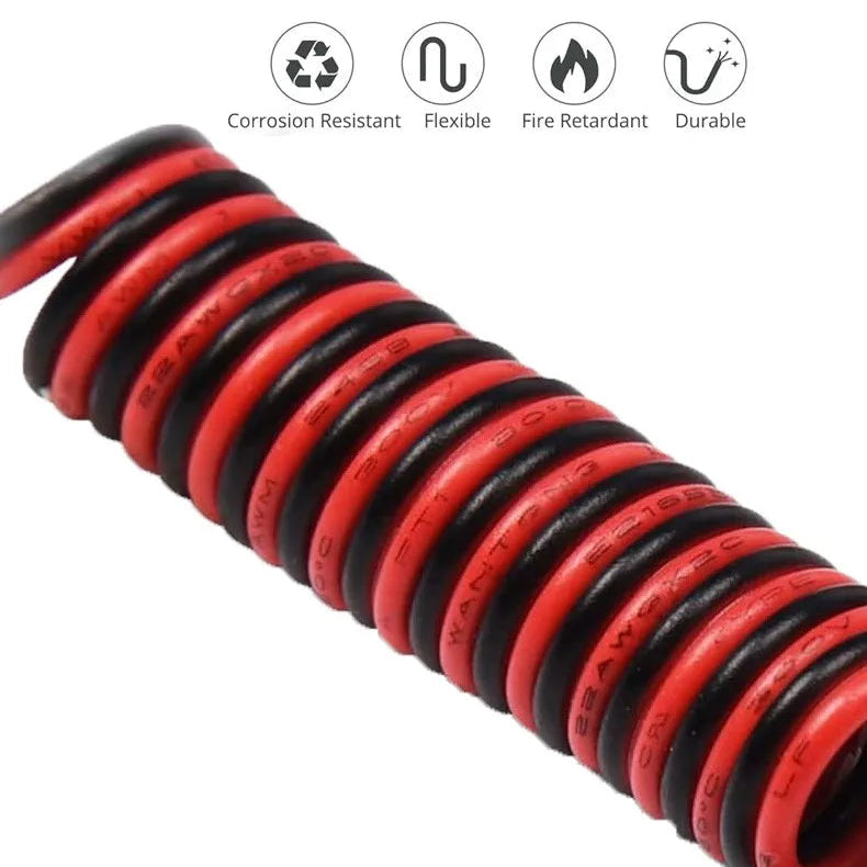 Câble électrique RVB cuivre PVC section 13 à 24 AWG